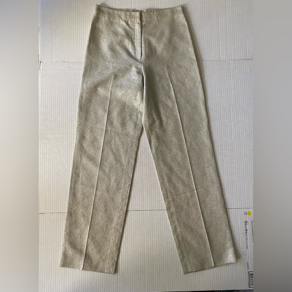 NWT Vintage J Crew Brocade Pants Elegant Size 8